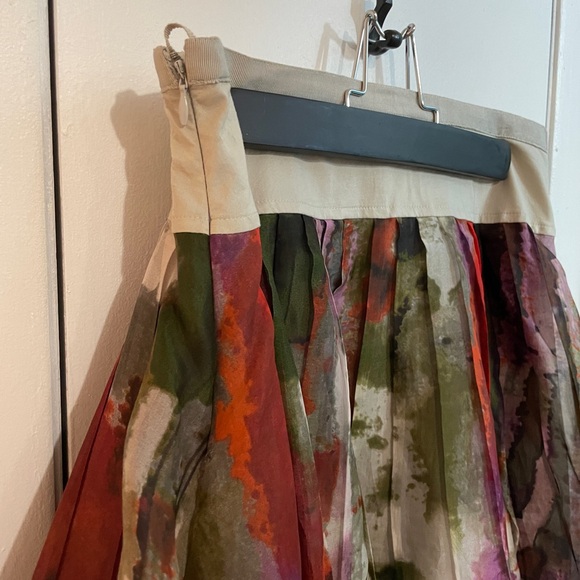 An Edme & Esyllte by Anthropologie, watercolour skirt - Picture 3 of 5